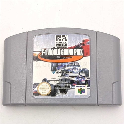 F-1 World Grand Prix - Cartridge - Nintendo 64 (A Grade) (Used)